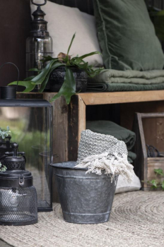 Preview: IB Laursen Teppich Jute natur rund